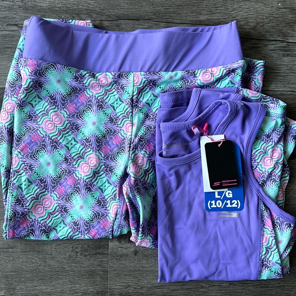 Girls Skechers Performance matching set